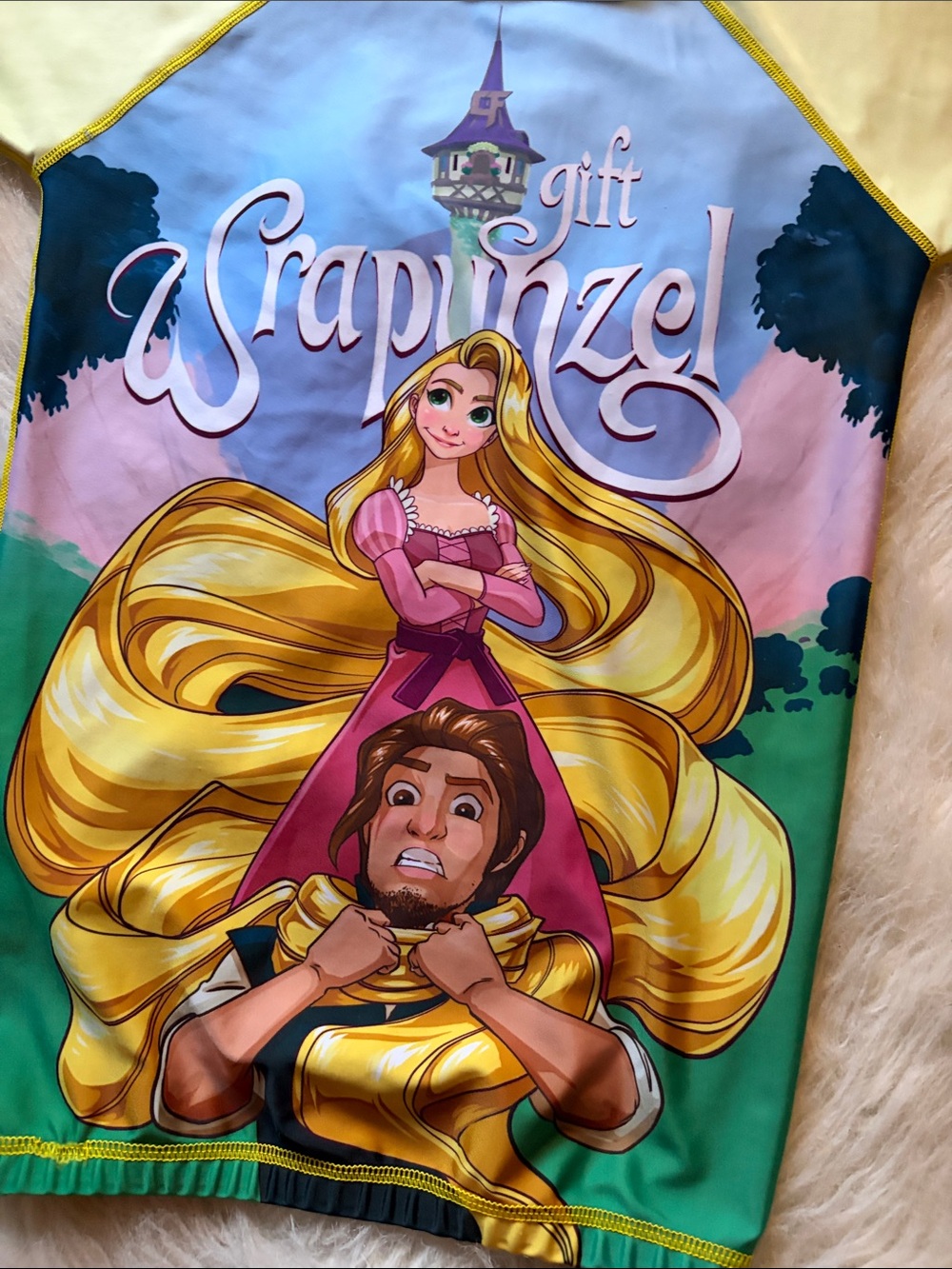 Rapunzel Graphic Rash Guard